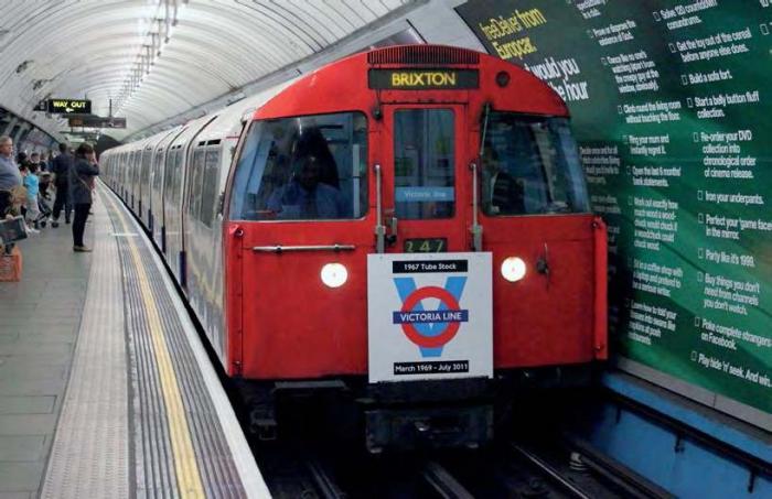 The 50th anniversary of the Victoria line extension to Brixton