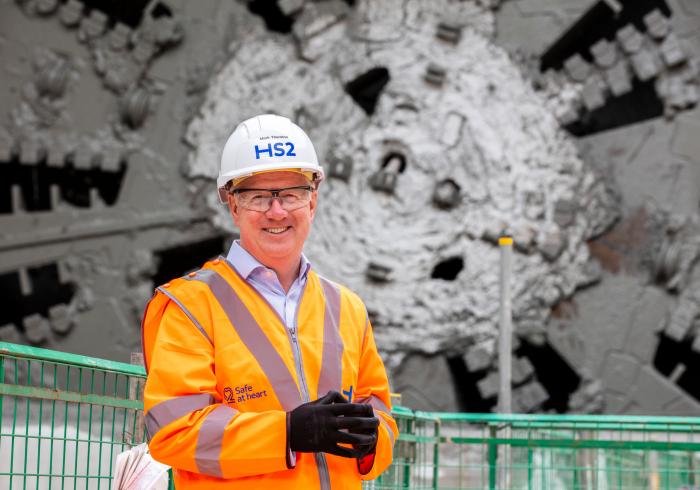 Thurston to go: long-serving HS2 CEO Mark Thurston stands down in September.