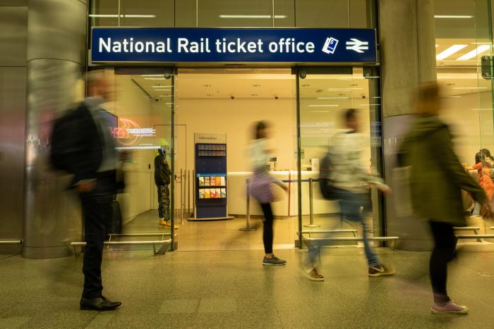 100,000 responses: the number so far received in consultation over extensive ticket office closures.