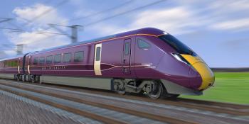 Now with ETCS: visual of Class 810 bi-mode to be built by Hitachi for East Midlands Railway.