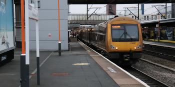 West Midlands Trains 170501 calls at Wolverhampton with the 14.41 Shrewsbury-Birmingham on December 31 2019. 