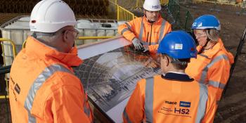Construction starts at HS2's Curzon Street station. Courtesy HS2