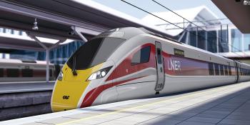 Sole order: an artist's impression of one of LNER's forthcoming CAF tri-mode trains. CAF