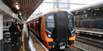 WMT's Alstom Class 730 is previewed at Wolverhampton. Philip Sherratt