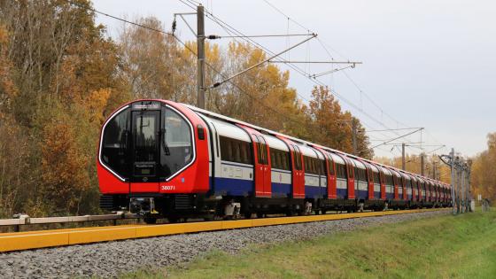 Piccadilly Line 2024 Stock On Test   2024 Stock On Test At Wildenrath 