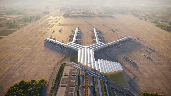 a new multimodal airport hub will be built near Warsaw