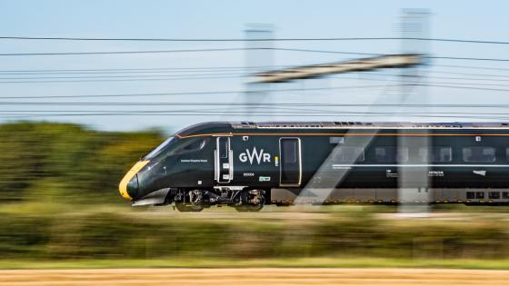 A Great Western Railway IET speeds through Challow. Courtesy GWR