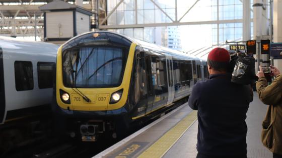 The first Class 701 entered service on 9 January. Philip Sherratt